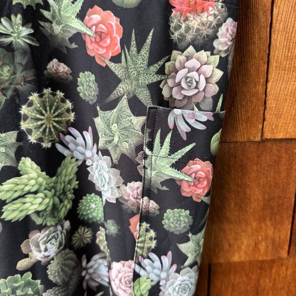 Kavu Overalls Bibs Cactus San Blas Jumpsuit Garden Pocket Succulent - Medium - Picture 13 of 14